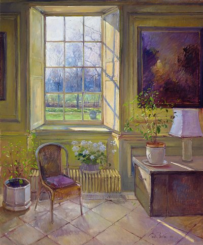 Spring Light and The Tangerine Trees by Timothy Easton